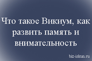 Что такое Викиум