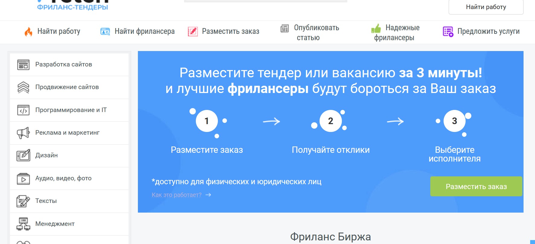 как заработать на Freten.ru биржа Freten.ru