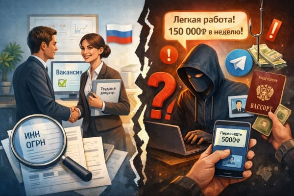 Фейковые вакансии: как отличить реальное предложение о работе от развода